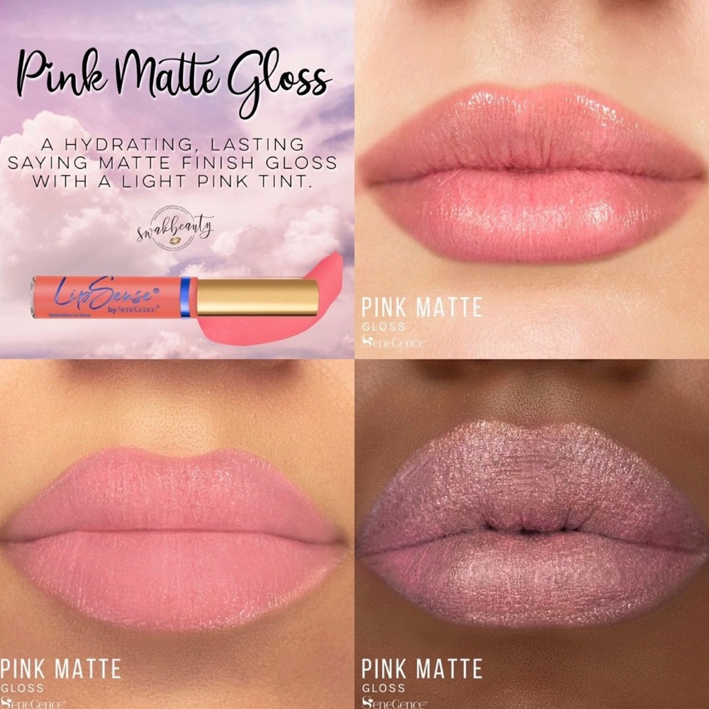 Limited Edition Pink Matte Gloss